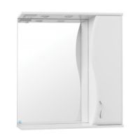 Style Line Зеркало-шкаф "Панда 600/C", Волна