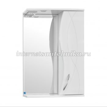 Style Line Зеркальный шкаф "Амелия 550" со светом ― магазин ИнтернетСантехника
