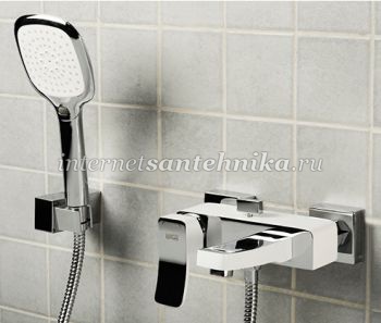 WasserKraft Aller 1061WHITE Смеситель для ванны с коротким изливом ― магазин ИнтернетСантехника