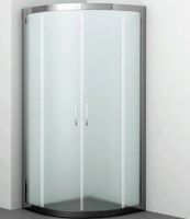 Isen 26S01 Matt glass Душевой уголок, сектор, с раздвижными дверьми, матовое стекло 900х900х1850 мм