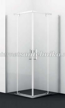 Душевой уголок с распашными дверьми WasserKRAFT Leine 35P03 900х900х1850 квадратный ― магазин ИнтернетСантехника