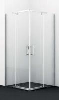 Душевой уголок с распашными дверьми WasserKRAFT Leine 35P03 900х900х1850 квадратный