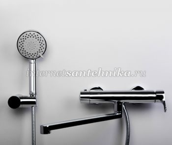 WasserKraft Berkel 4802L Смеситель для ванны с длинным изливом ― магазин ИнтернетСантехника
