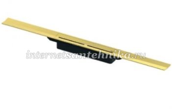Душевой лоток TECEdrainprofile, 1000 мм, PVD Brushed Gold Optic 671002 ― магазин ИнтернетСантехника