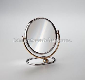Зеркало настольное круглое хром Windisch 99121CR 5X ― магазин ИнтернетСантехника