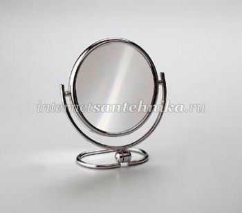 Зеркало настольное круглое хром Windisch 99122CR 2X ― магазин ИнтернетСантехника