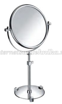 Зеркало настольное круглое (Aqua) хром Windisch 99126CR 3X ― магазин ИнтернетСантехника
