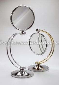 Зеркало настольное подвесное круглое хром Windisch 99127CR 7XOP ― магазин ИнтернетСантехника