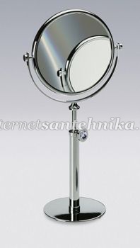Зеркало круглое MOONLIGHT - кристалл на фиксаторе хром Windisch 99521CR 3X ― магазин ИнтернетСантехника