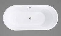 Акриловая ванна BELBAGNO BB40-1700, 1730x830x660