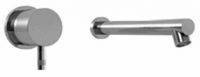 Diametrotrentacinque E0BA0114SPDX Двухсекционный встраиваемый в стену смеситель для раковины - излив 200 мм справа (диаметр ручки 45 мм) 