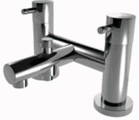 Diametrotrentacinque E0BA0136 Двухсекционный смеситель для ванны/душа, устанавливаемый на борт ванны (диаметр ручек 45 мм)