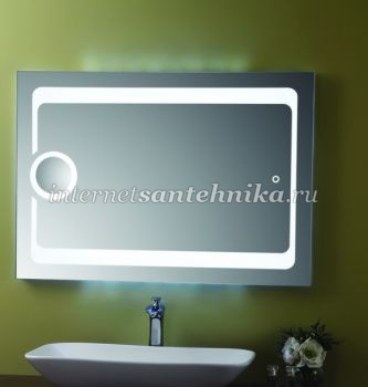 Зеркало со встроенной подсветкой Esbano ES-1772G 1000x700х5 ― магазин ИнтернетСантехника