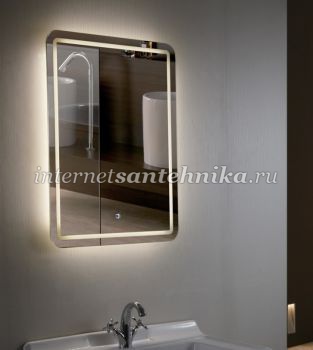 Зеркало со встроенной подсветкой Esbano ES-1989F 500x700x5 ― магазин ИнтернетСантехника