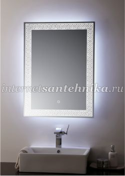 Зеркало со встроенной подсветкой Esbano ES-1995H 600x800х5 ― магазин ИнтернетСантехника