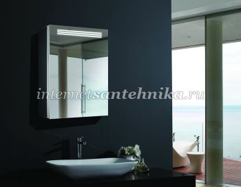 Зеркальный шкаф с подсветкой ESBANO ES-2402 500x700X150 ― магазин ИнтернетСантехника