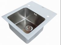 Zorg GL-5061-WHITE Мойка для кухни