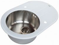 Zorg GL-5077-OV-WHITE Мойка для кухни