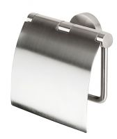 Держатель туалетной бумаги с крышкой сталь Geesa 6508-05