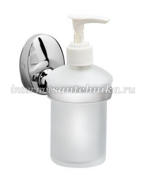 Raiber Дозатор для мыла стеклянный R70116 ― магазин ИнтернетСантехника