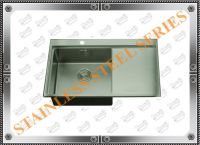Мойка из нержавеющей стали для кухни ZorG® INOX ZM X-7852-L с крылом левая   