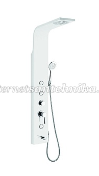 Душевая панель Gllon SL2001LW-1-S белая, артикул 07012001-03    ― магазин ИнтернетСантехника