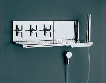 Waterblade H0BA1030 Встраиваемый в стену смеситель для ванны/душа - излив 160 мм ― магазин ИнтернетСантехника