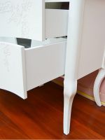Мебель для ванной Комплект Shiro Velici 108-2 белая Ретро