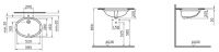 Мебель для ванной Комплект Shiro Velici 91-2 молочная Ретро