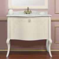 Мебель для ванной Комплект Shiro Velici 91-1 слоновая кость Ретро