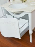 Мебель для ванной Комплект Shiro Velici 91-1 белая Ретро
