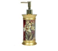 Дозатор для жидкого мыла Blonderhome Tulip & Lily XLILY002C