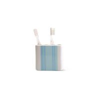 Стакан для зубных щеток Blonderhome Stripe & Floral XSTFL001C