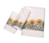 Полотенце для рук Blonderhome Sweet Sunflowers XSWSUN012L