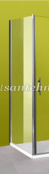 Боковая стенка ZARAGOZA FP для двери HD Olive`S, 78,5-80x190 см, стекло - матовое, профиль - Silver глянцевый, ZARFP-800-02C ― магазин ИнтернетСантехника