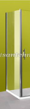 Боковая стенка ZARAGOZA FP для двери HD Olive`S, 78,5-80x190 см, стекло - прозрачное, профиль - Silver глянцевый, ZARFP-800-01C ― магазин ИнтернетСантехника