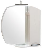 Зеркало Глория (ZGLP65) с шкафчиком и подсветкой 