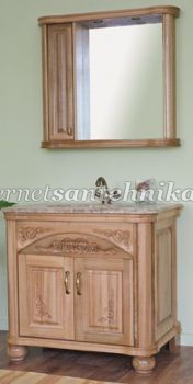 Мебель для ванной комнаты Аллигатор мебель коллекция Classic ALC 90В (цвет L) зеркало со шкафчиком ― магазин ИнтернетСантехника