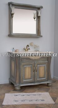 Мебель для ванной комнаты Аллигатор мебель коллекция Classic ALC 90Р зеркало в раме  ― магазин ИнтернетСантехника