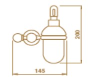 Дозатор для жидкого мыла Bagno & Associati FO 127