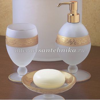 Коллекция аксессуаров для ванной комнаты Labrazel Bellino Frost Gold ― магазин ИнтернетСантехника
