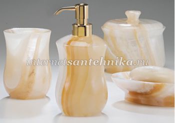 Аксессуары для ванной комнаты Labrazel коллекция Onice Amber ― магазин ИнтернетСантехника