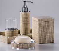 Коллекция аксессуары для ванной комнаты Labrazel Rattan Light