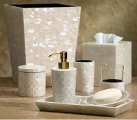 Коллекция аксессуары для ванной комнаты Labrazel White Agate