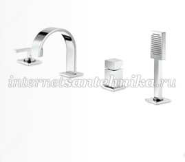 Newform Egon 3896C.21 хром Смеситель для ванной комнаты ― магазин ИнтернетСантехника