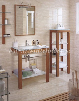 Gama-Decor  Комплект мебели для ванной комнаты Lisboa ― магазин ИнтернетСантехника