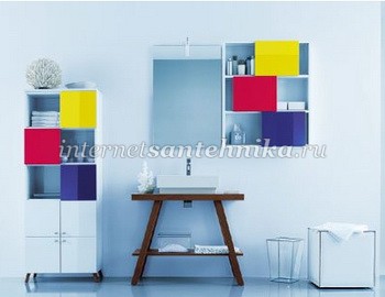Lo Di Giotto Water Гарнитур для ванной комнаты Mondrian ― магазин ИнтернетСантехника
