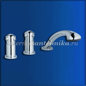 Hansa Style Гарнитур для ванны с ручным душем ― магазин ИнтернетСантехника