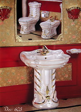 Modellazione Ala Majesty Раковина тюльпан с декором