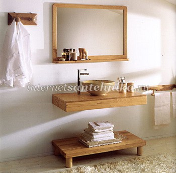 Mobili di Castello  Деревянная мебель в ванную комнату Tribeca ― магазин ИнтернетСантехника